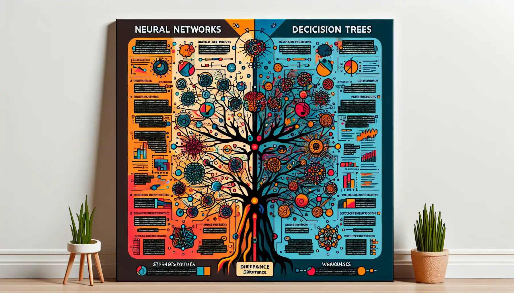 Difference Between Neural Networks and Decision Trees